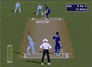 Cricket 2000 Playstation Screenshot