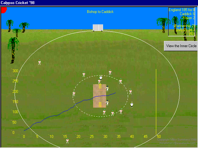 Calypso Cricket 98 Screenshot